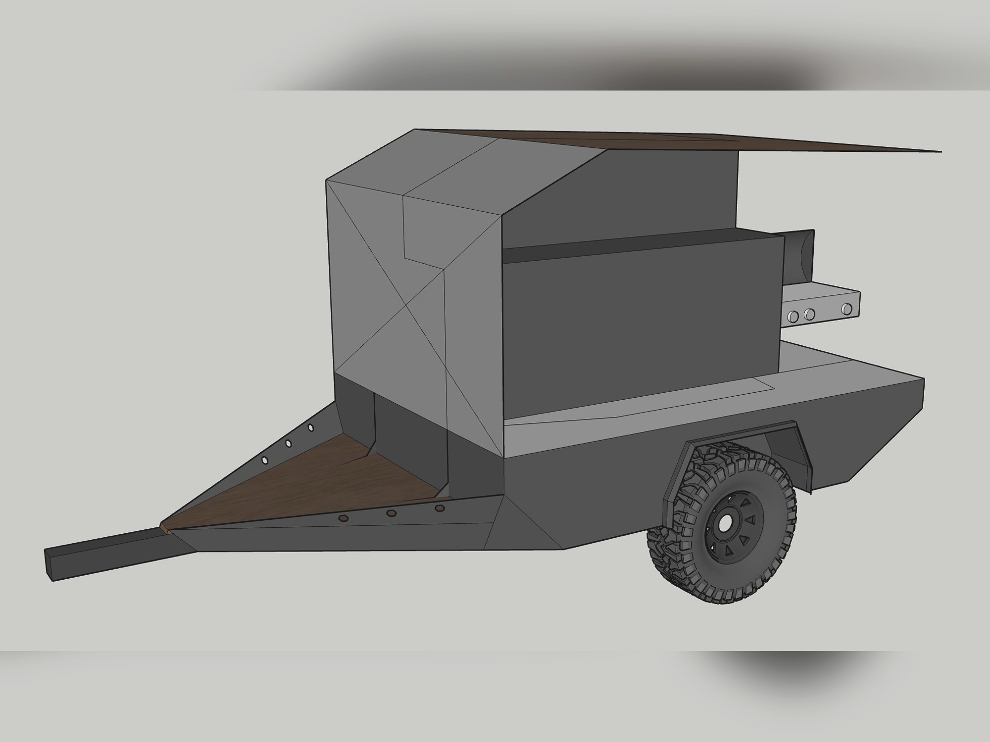 Early SketchUp trailer concept