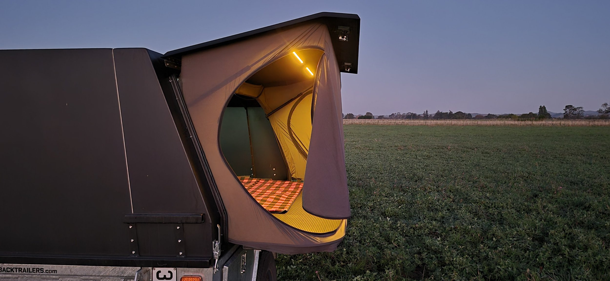 Switchback removable canopy
