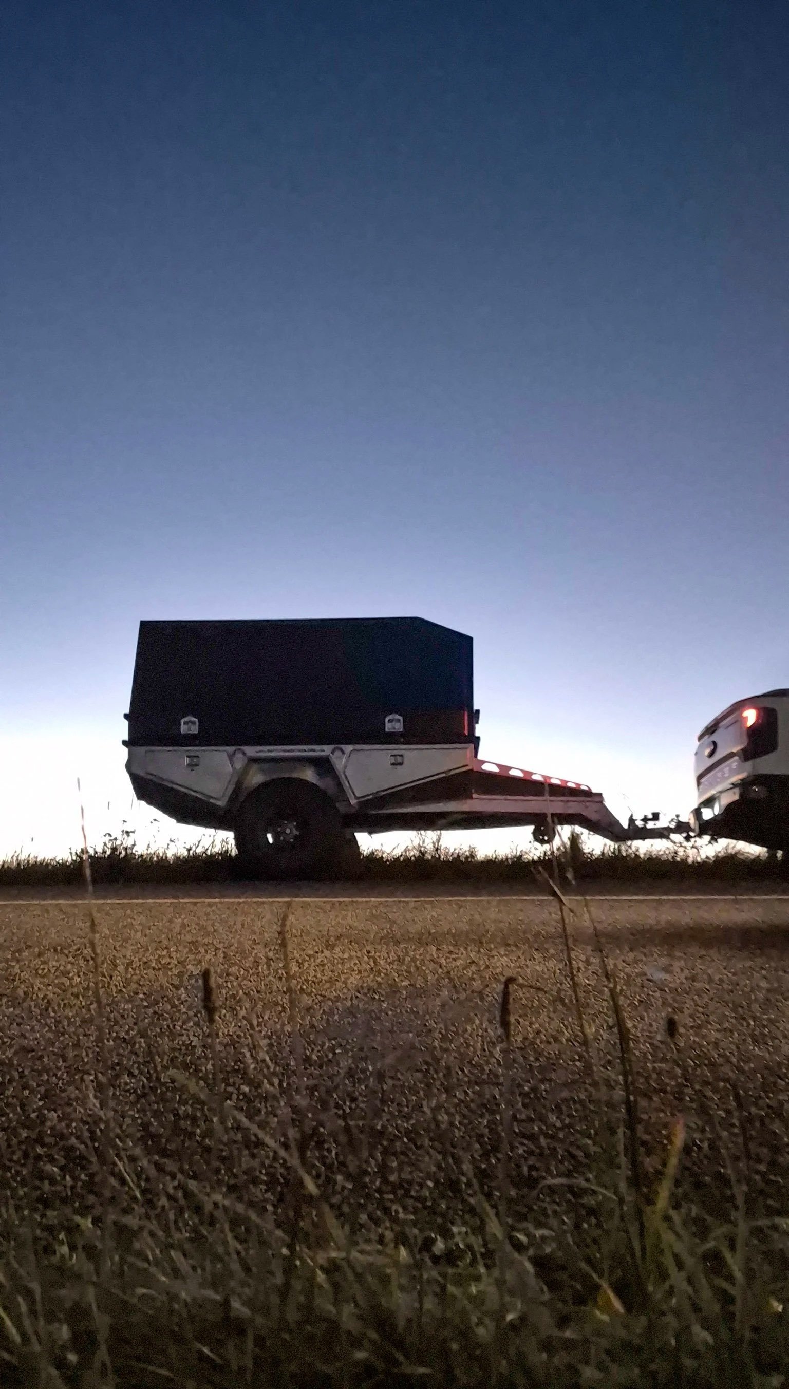 Switchback trailer silhouette