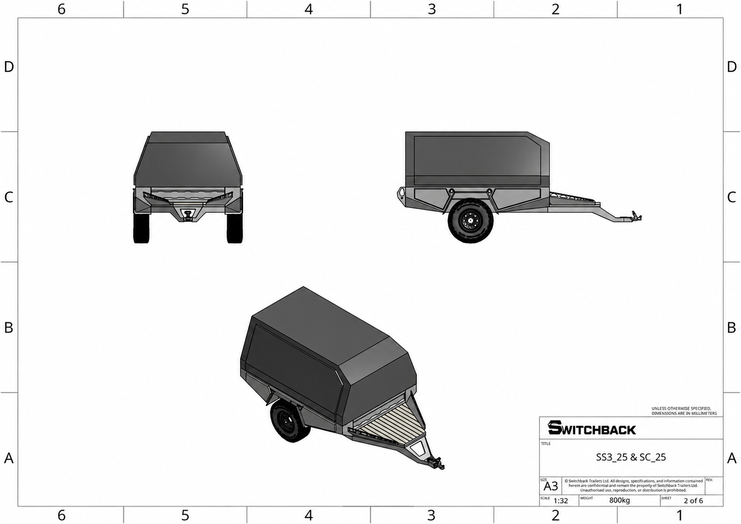 Switchback technical drawing 2 of 6