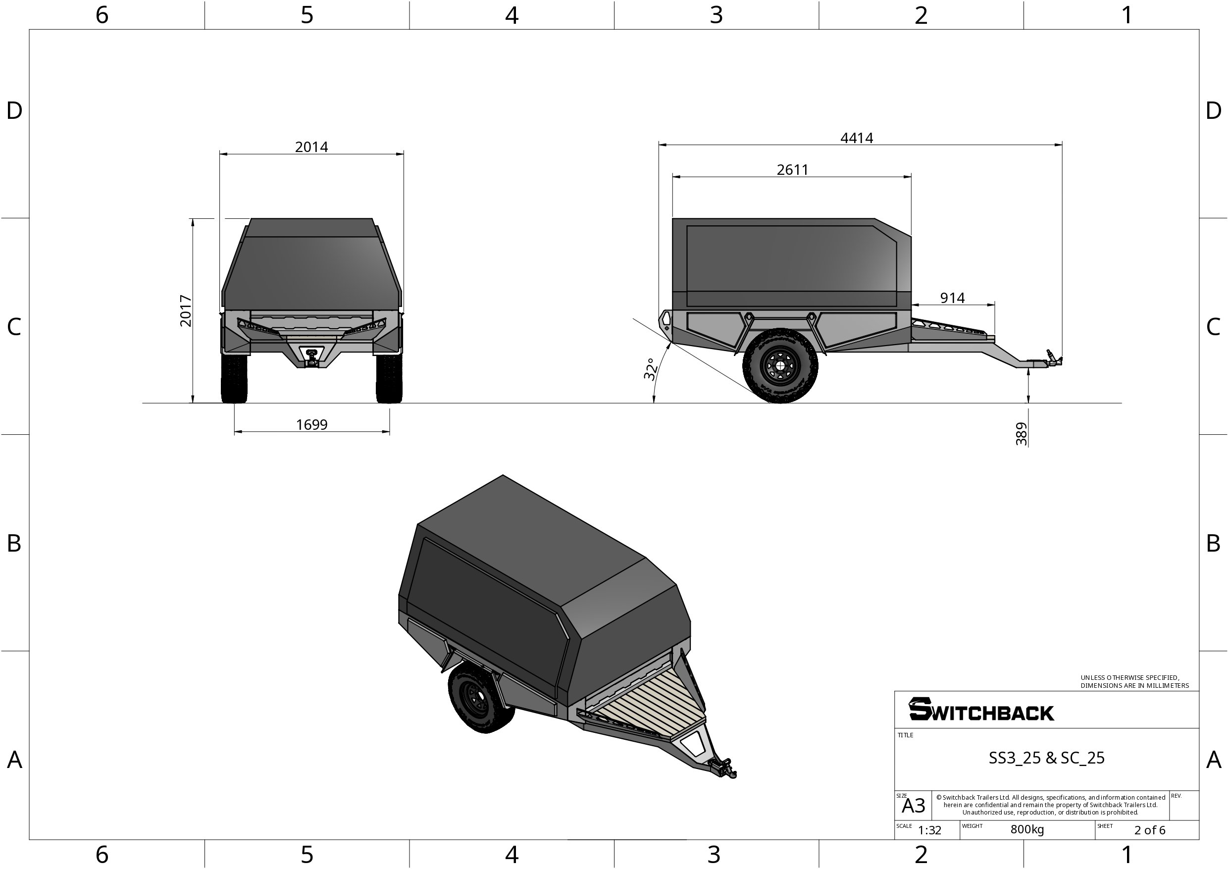 Switchback technical drawing 2 of 6