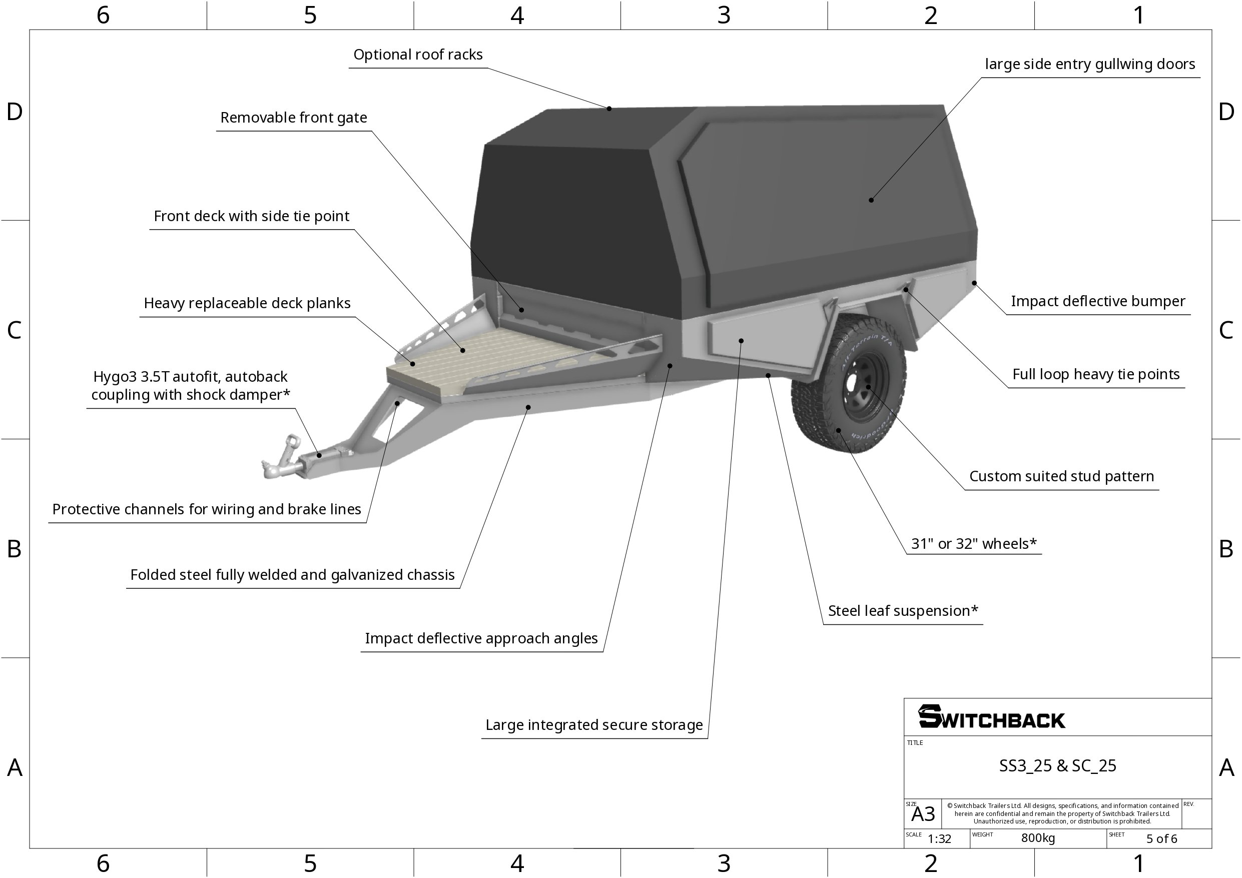 Switchback technical drawing 5 of 6